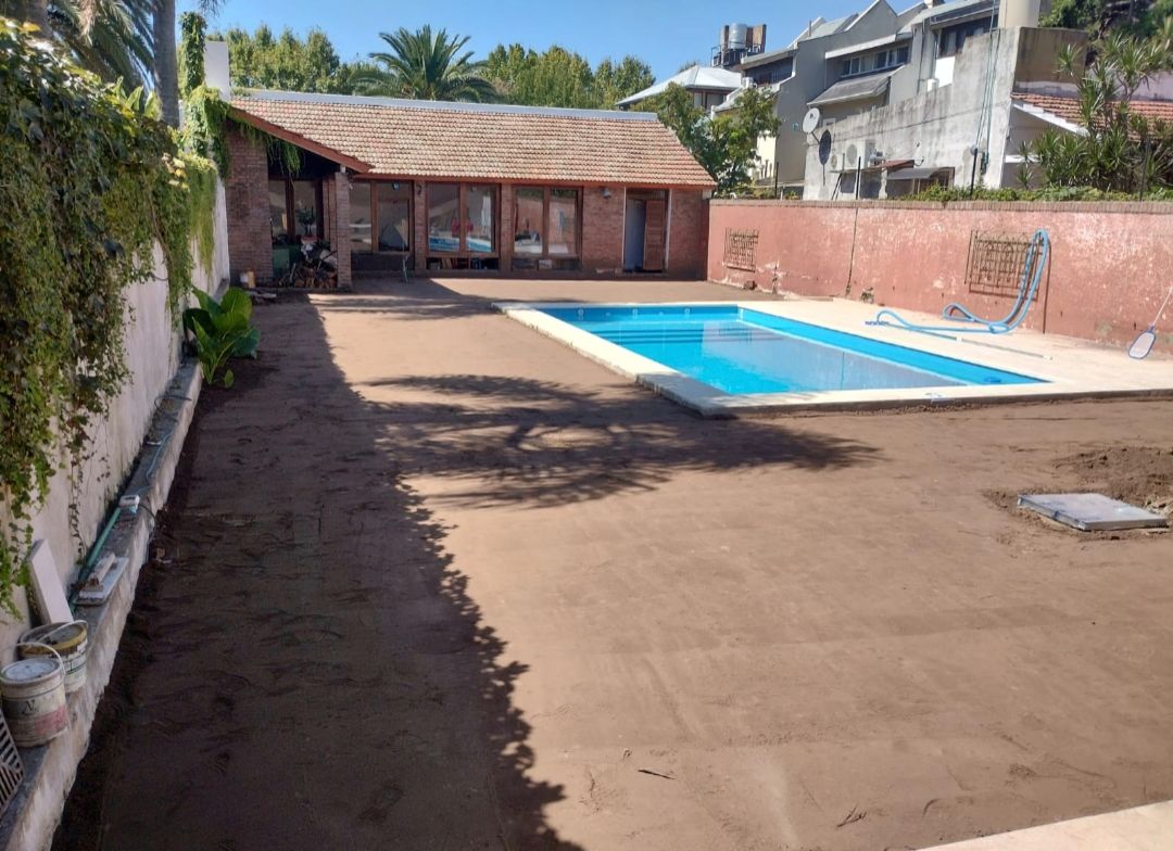 Sistema de riego instalado